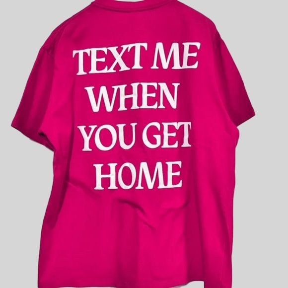 Lonely ghost- Text me Pink with white - Picture 4 of 4